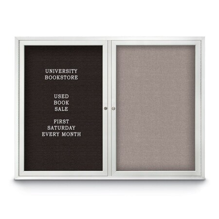 United Visual Products Corkboard, 36"x36", Deep Burgundy/Black UV403PLUS-BLACK-DBURGU
